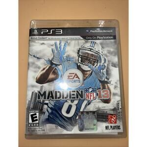 Madden NFL 13 PS3 - Calvin Johnson - with Manual - Used